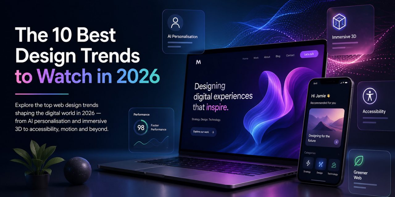 The 10 Best Web Design Trends to Watch in 2026